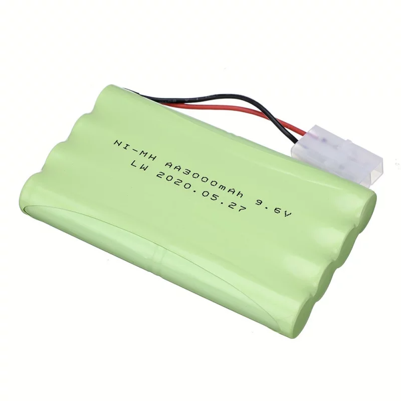 Batteries Ni-Mh 9,6V - Breizh Modélisme.