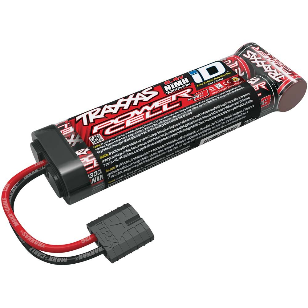 Batteries Ni-Mh Traxxas 8,4V - Breizh Modélisme.