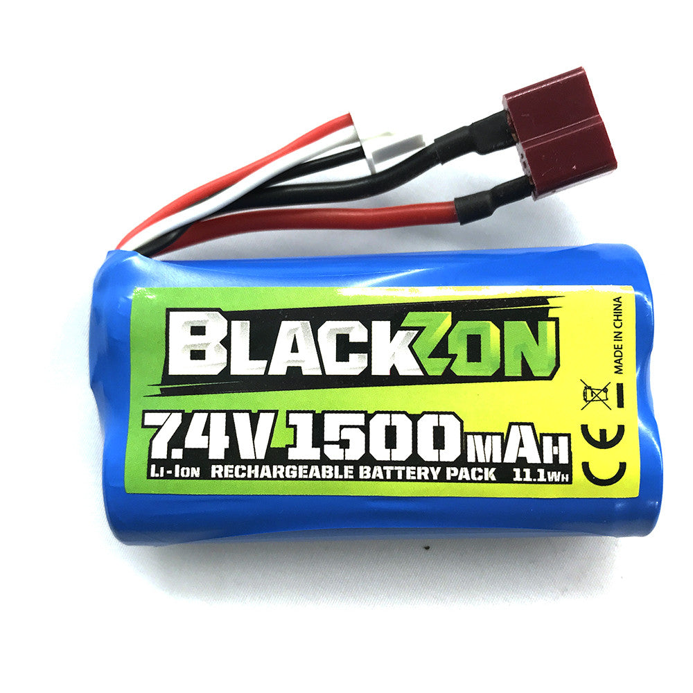 Batteries Li-ion 7,4V - Breizh Modélisme.