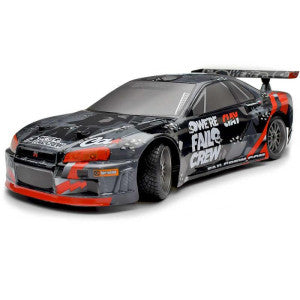 Pièces HPI E10 Drift Nissan Skyline R34 GT-R - 120091 - Breizh Modélisme.