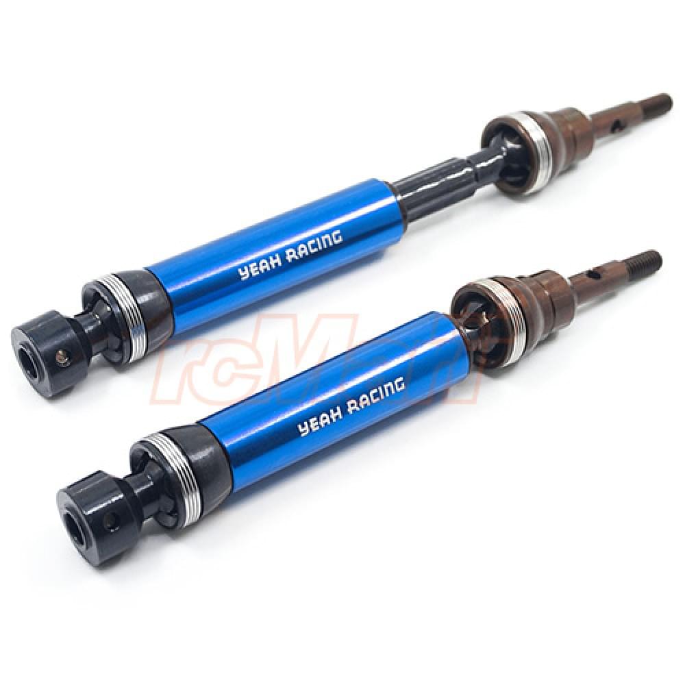 Arbres de transmission avant bleu universels en acier pour Traxxas Slash/Stampede 4x4
