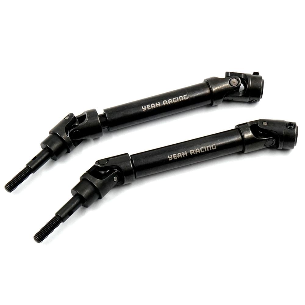 Arbres de transmission universels en acier HD (x2) pour Traxxas WideMaxx/Maxx