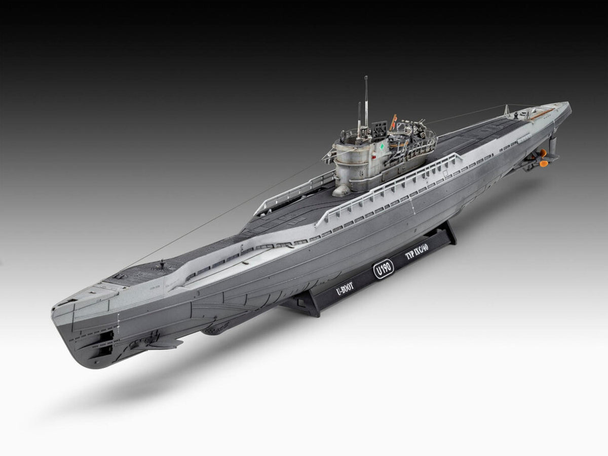 Maquette bateau Revell 05167 Sous-marin allemand Type IX C/40 (U190)