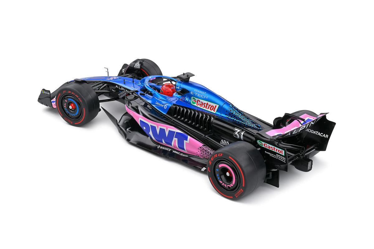 Solido S1811001 Voiture miniature collection 1/18 Alpine A523 – Monaco GP – 2023 – E.OCON