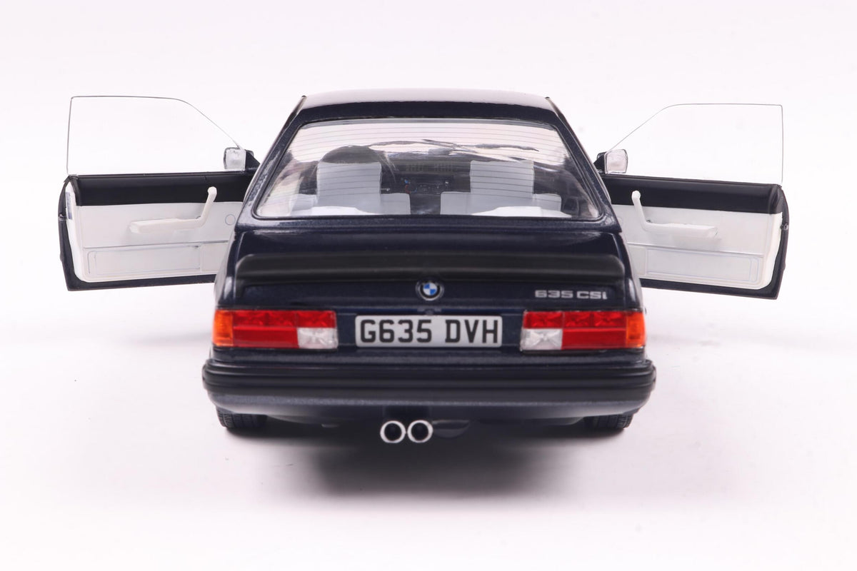 Solido S1810306 Voiture miniature collection 1/18 BMW 635 CSI – Macau Blue – 1984