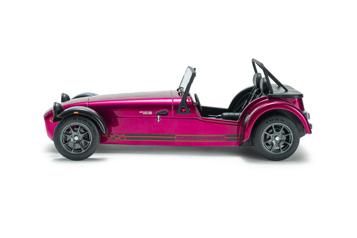 Solido S1801806 Voiture miniature collection 1/18 Caterham Seven 275 violet métallique 2014 - Breizh Modélisme.