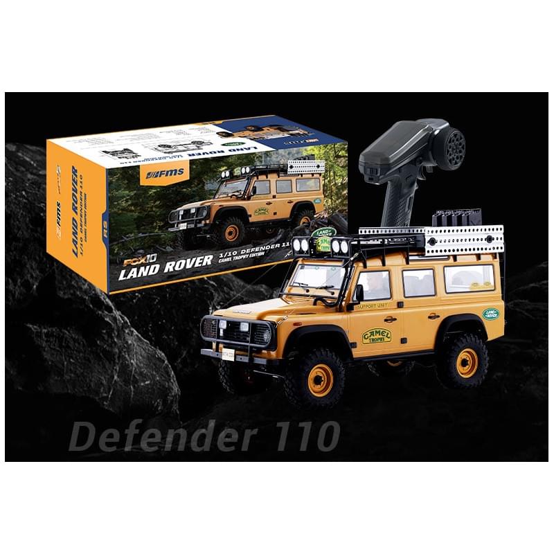 Crawler FMS 1/10 Land Rover Defender 110 FCX10 Scaler ARTR kit (RS) FMS11045RS