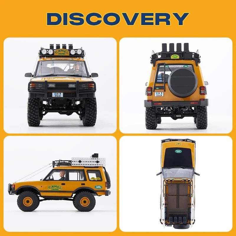 Crawler FMS 1/10 Land Rover Discovery 1st-Gen FCX10 Scaler ARTR kit (RS) FMS11043RS