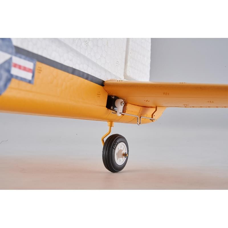 Avion débutants 1/18 800mm Beaver PNP kit - jaune - Breizh Modélisme.