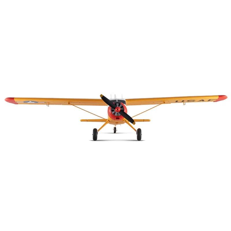 Avion débutants 1/18 800mm Beaver PNP kit - jaune - Breizh Modélisme.