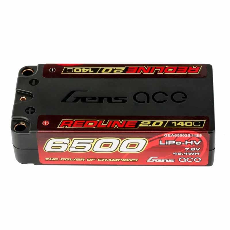 Batterie GensAce Redline 2.0 Lipo shorty 2S 7,6V HV