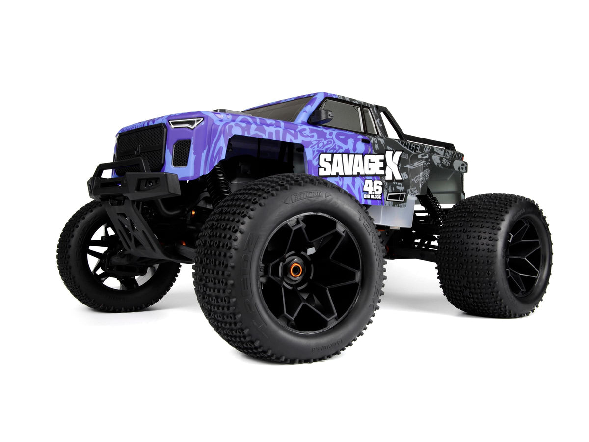 HPI Savage X 4.6 GT-6 RTR 1/8 Nitro – Monster Truck Bleu (160585)