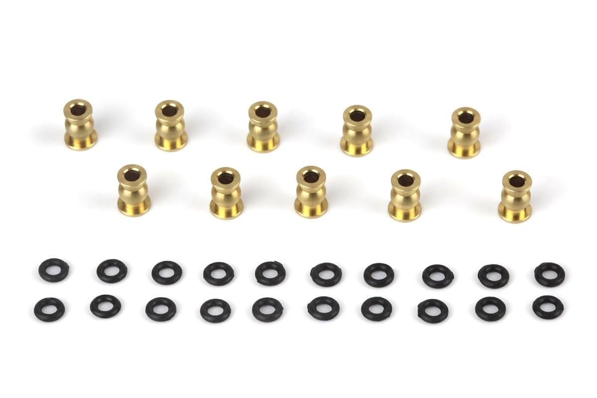 Rotule de pivot HPI Racing 4,5 x 6 mm (laiton/10 pcs) - HP161132