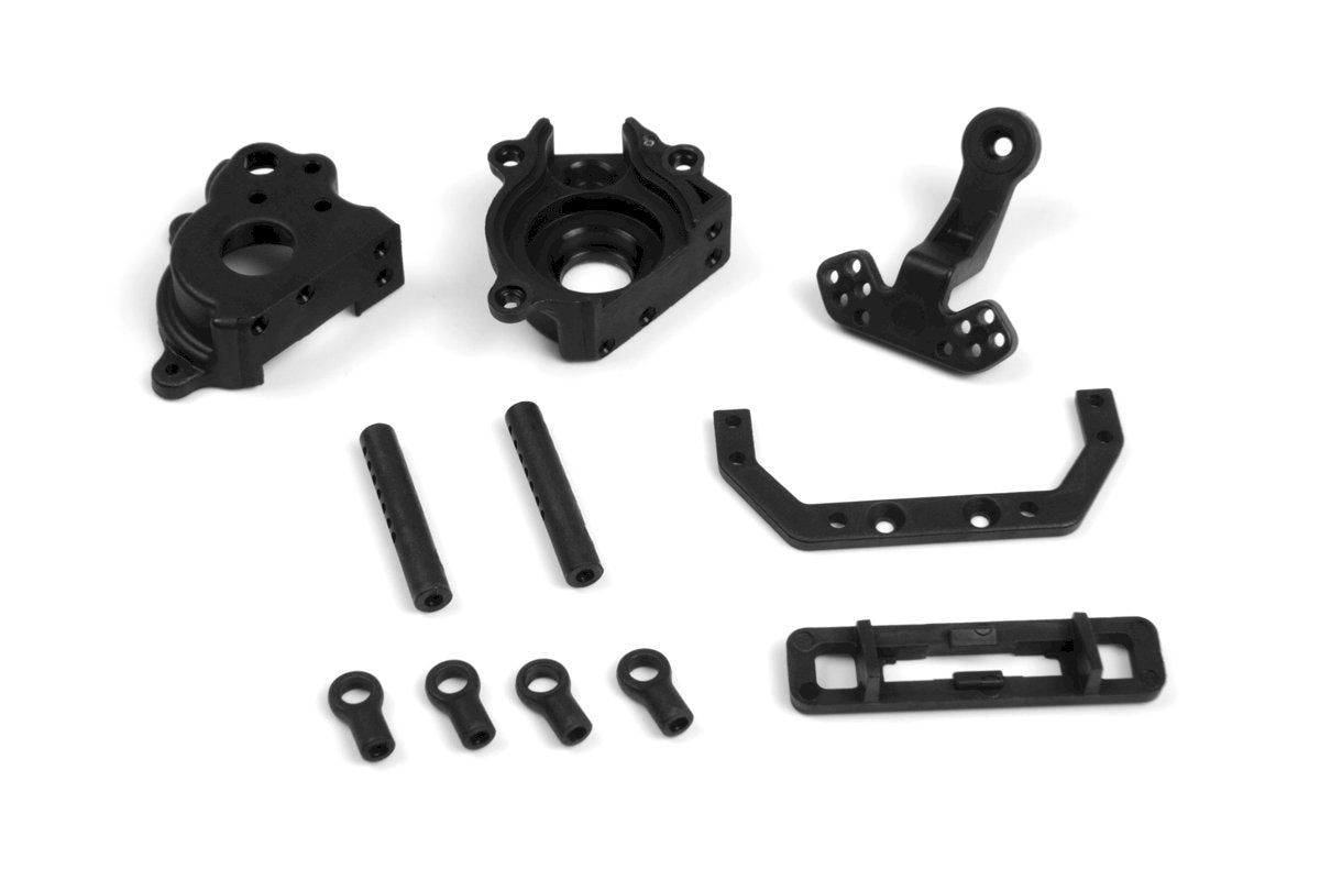 Ensemble boîte de vitesses et support de carrosserie avant HPI Racing - HP161262 - Breizh Modélisme.