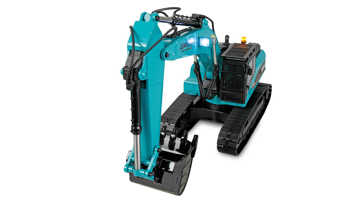 Pelleteuse RC en Métal G705E – Échelle 1/14 – 14 Canaux 2,4 GHz – Pack XXL – RTR