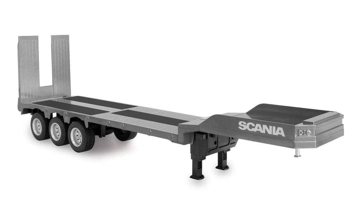 Amewi Scania 770S RC 1/24 gris avec remorque porte-engins (Copie) - Breizh Modélisme.