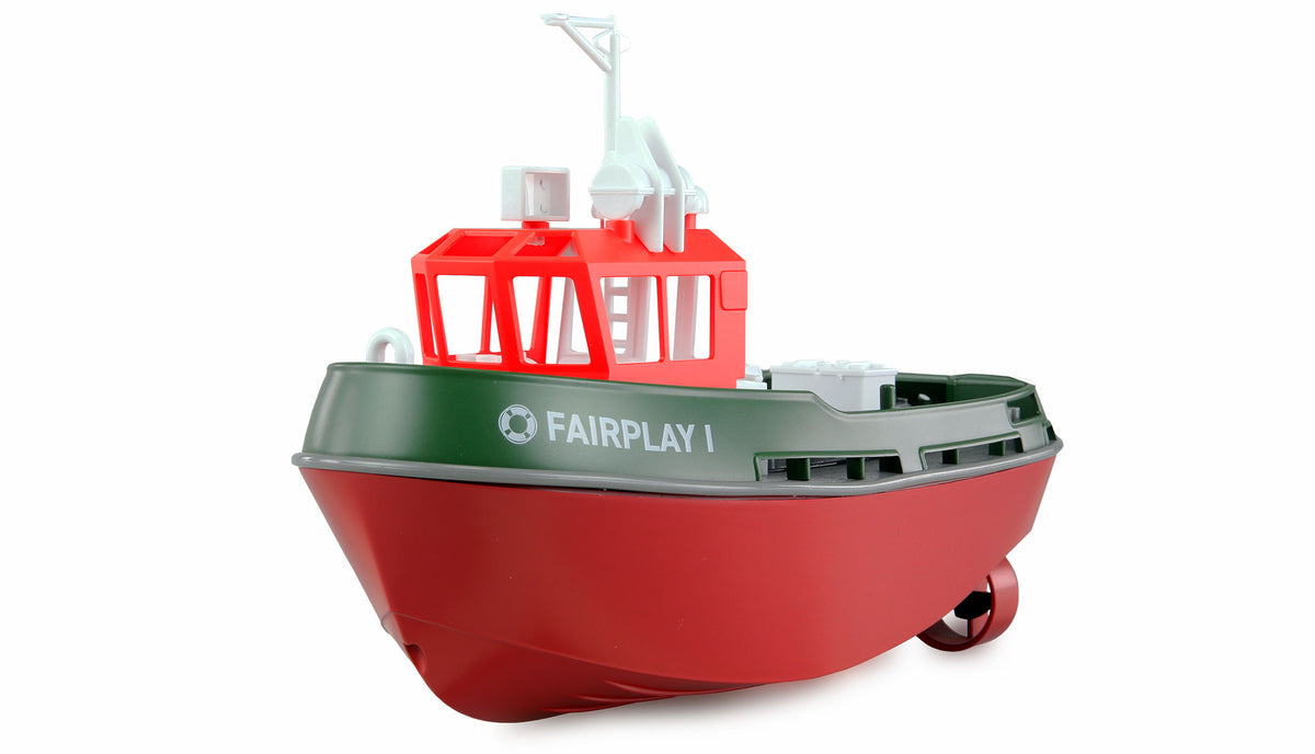 Remorqueur Radio-commandé 230mm Heng Long 1/72 Tugboat 686 vert Fairplay I - Breizh Modélisme.