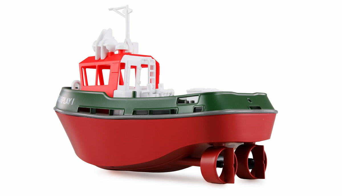 Remorqueur Radio-commandé 230mm Heng Long 1/72 Tugboat 686 vert Fairplay I - Breizh Modélisme.