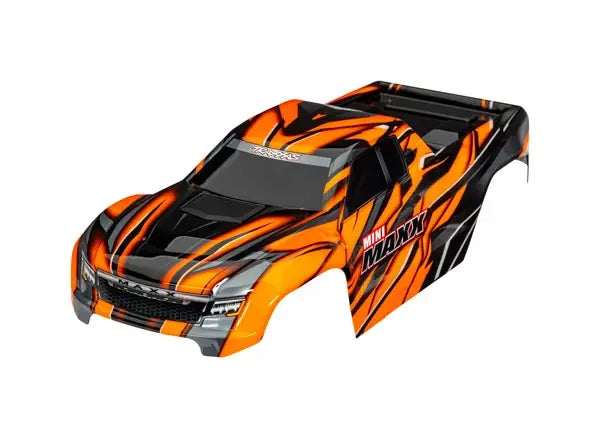 Carrosserie orange Mini Maxx - Traxxas 10711-ORNG - Breizh Modélisme.