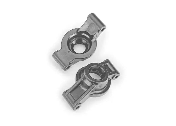 Porte-fusées d'essieu gris (paire) Mini Maxx - Traxxas 10752-GRAY - Breizh Modélisme.