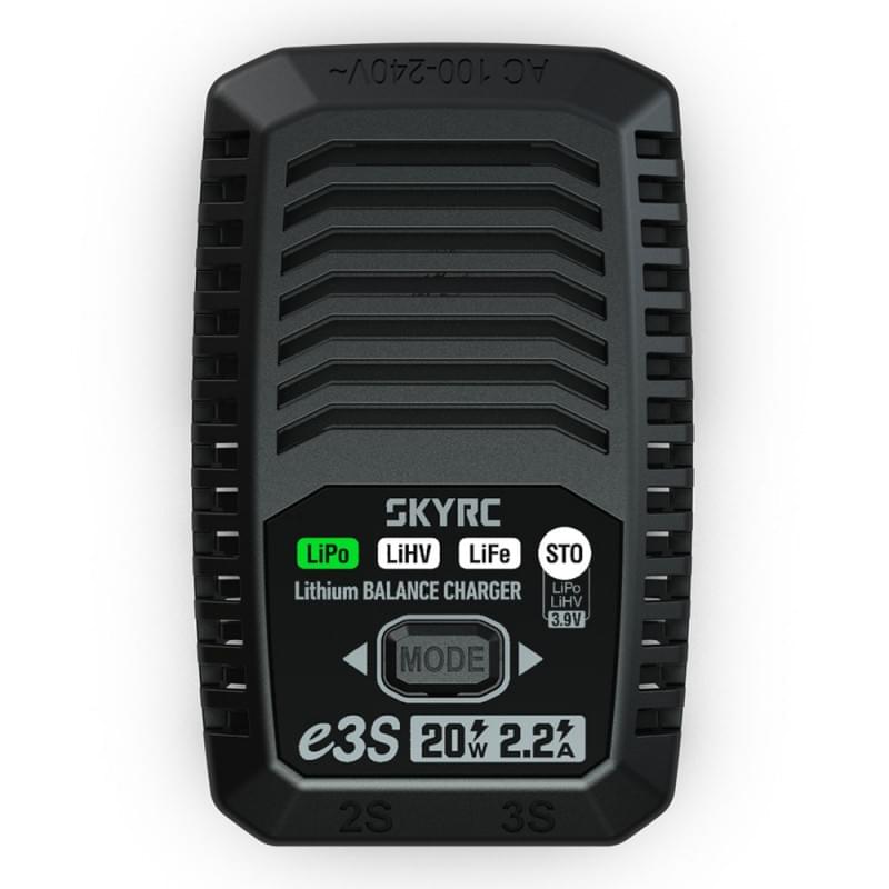 Chargeur rapide pour batteries Lipo, Li-ion (2-3S)