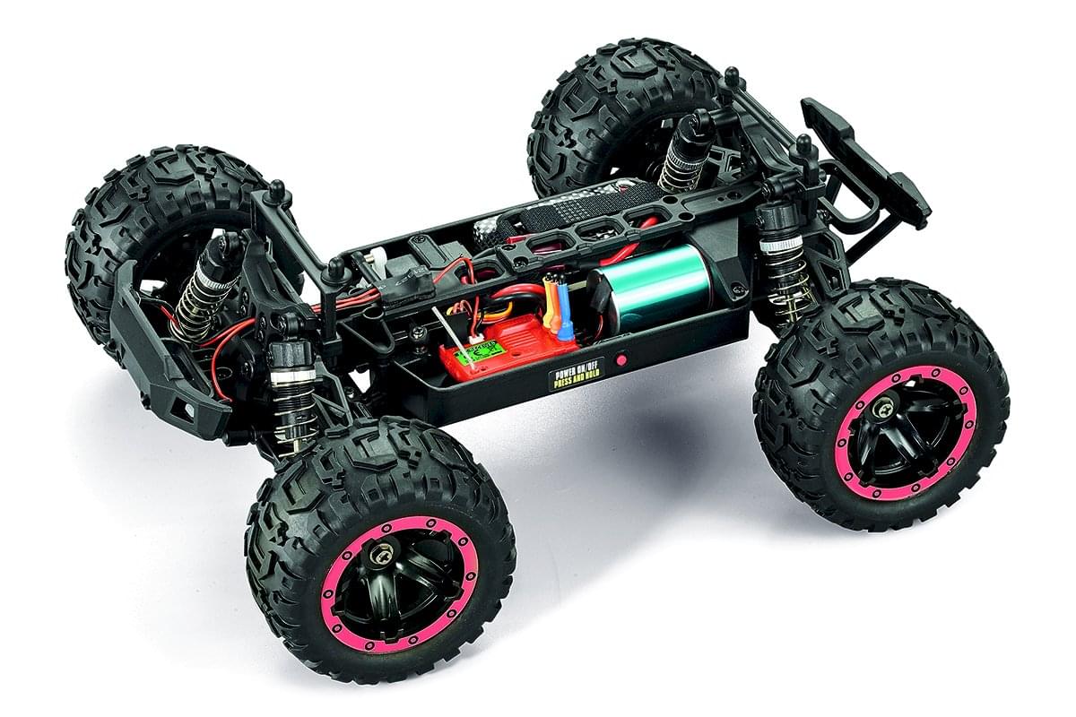 Monster Slyder MT Turbo 40km/h lipo 2S Brushless 4WD RTR 540211 rouge