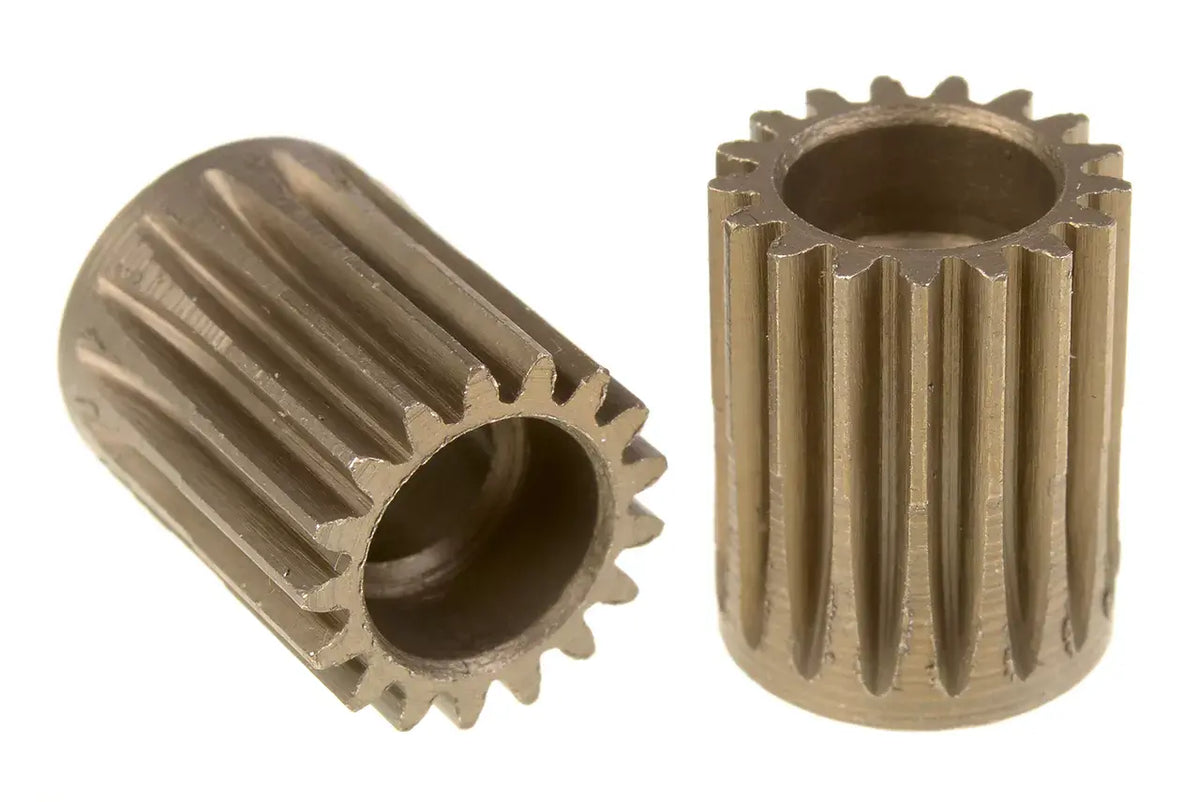 Pignon moteur 48 DP – Court – Acier trempé – 17 dents – 5 mm