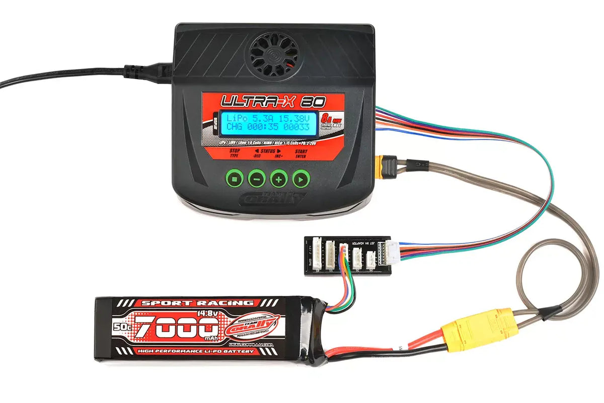 Chargeur Balance Genius 100 AC/DC 100W pour Lipo 1-6S NiMH Version EURO - Breizh Modélisme.