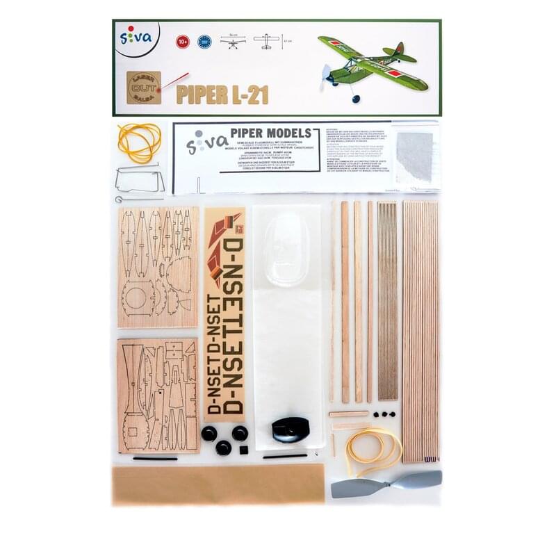 Planeur Piper L-21B - Breizh Modélisme.