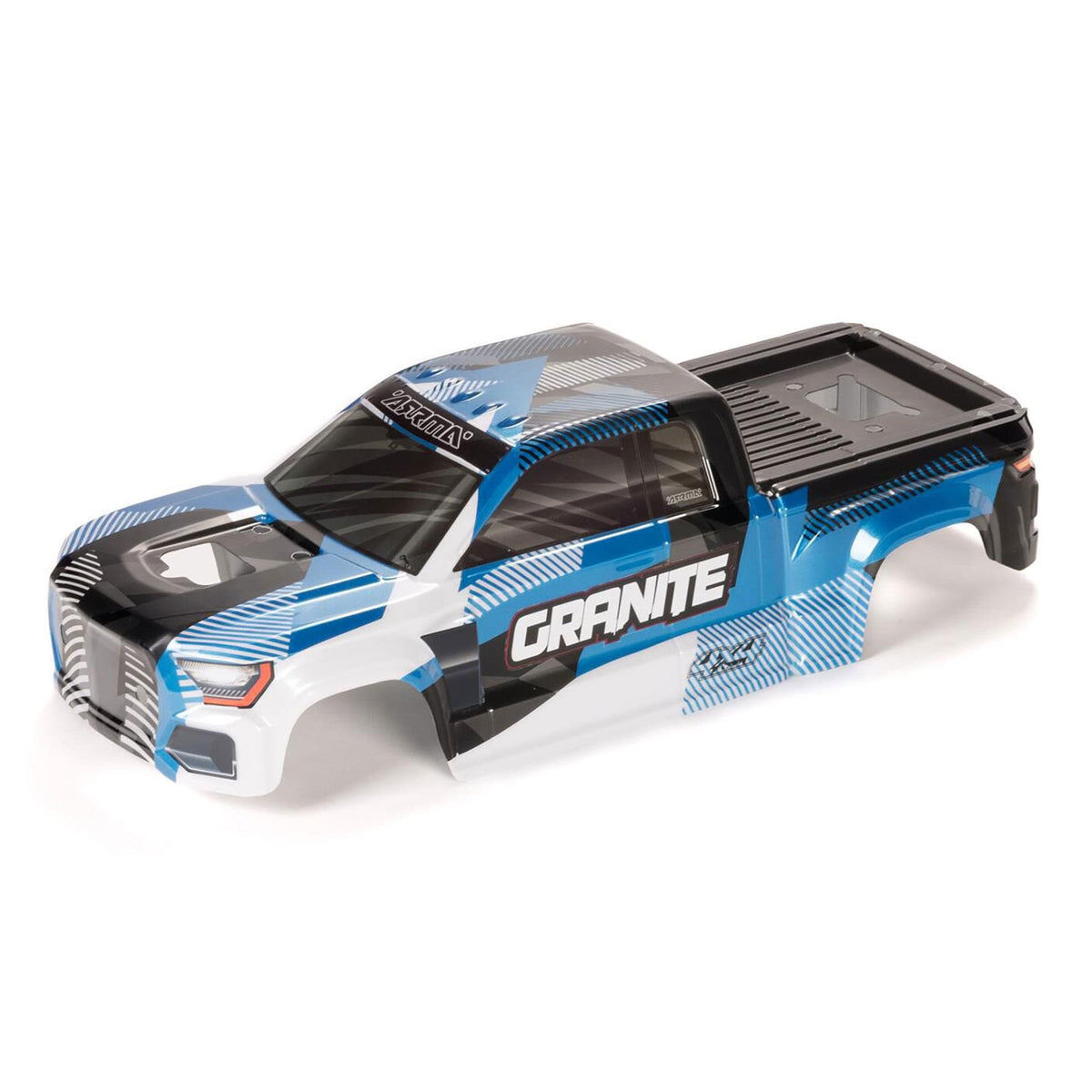 Carrosserie GRANITE Clipless peinte bleu - ARA-1621