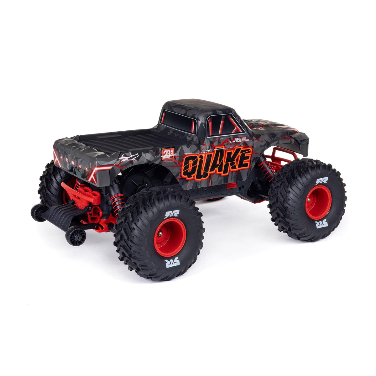 Monster truck RC Arrma Quake 223S 2WD 1/10 brushless RTR rouge – ARA3537T1