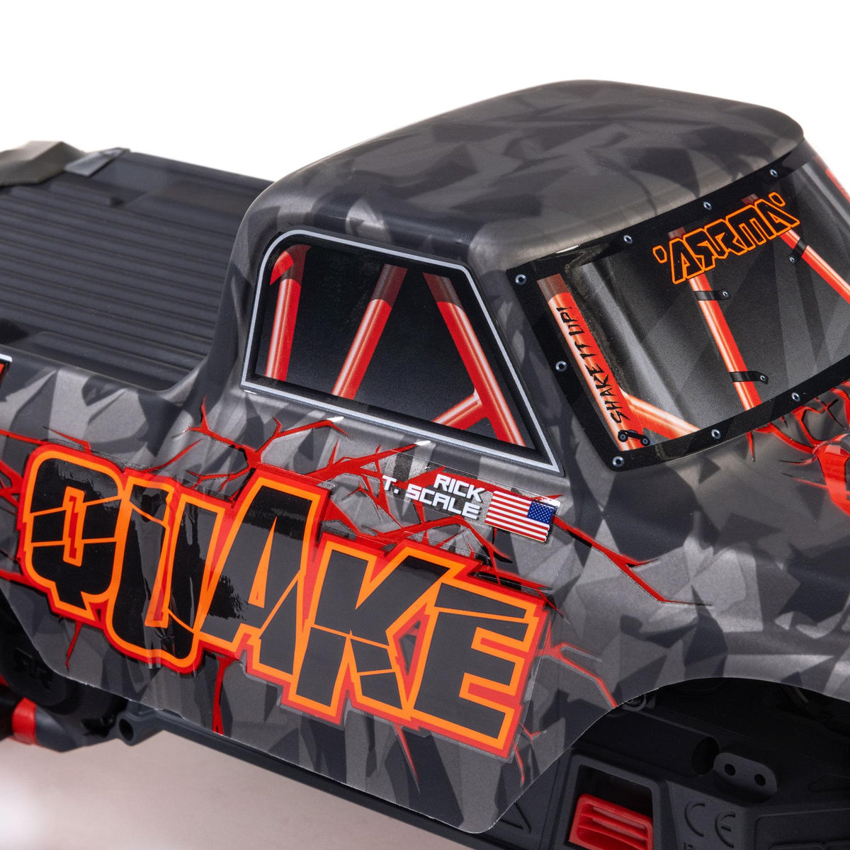 Monster truck RC Arrma Quake 223S 2WD 1/10 brushless RTR rouge – ARA3537T1