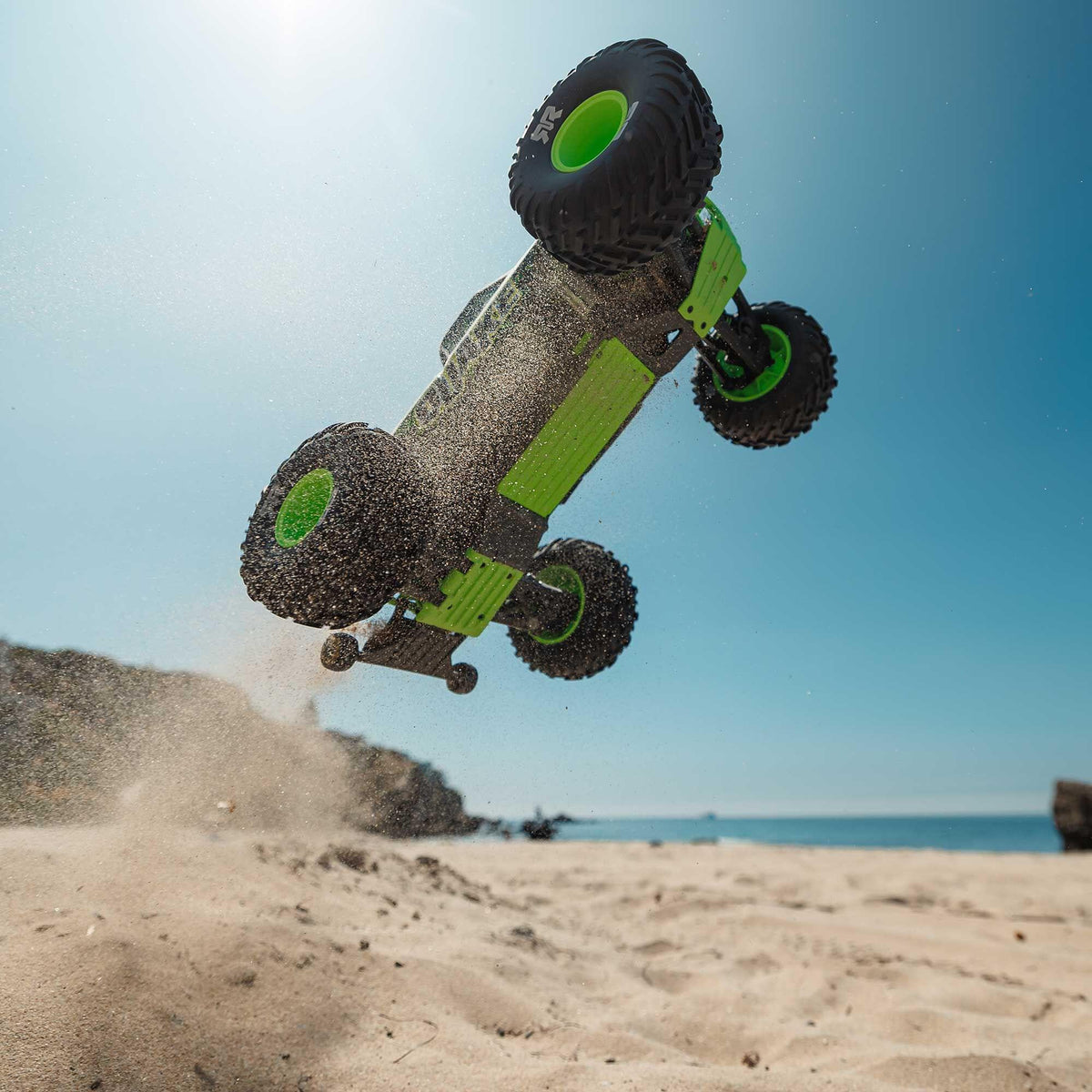Monster truck RC Arrma Quake 223S 2WD 1/10 brushless RTR vert – ARA3537T2