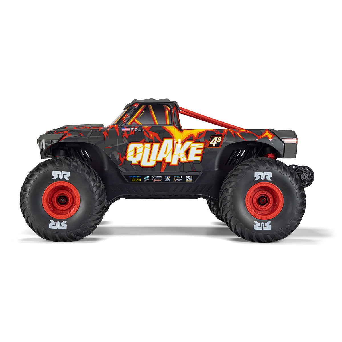 Monster truck RC ARRMA Quake 4S DSC 4x4 RTR 1/8 rouge/noir – ARA4437T1