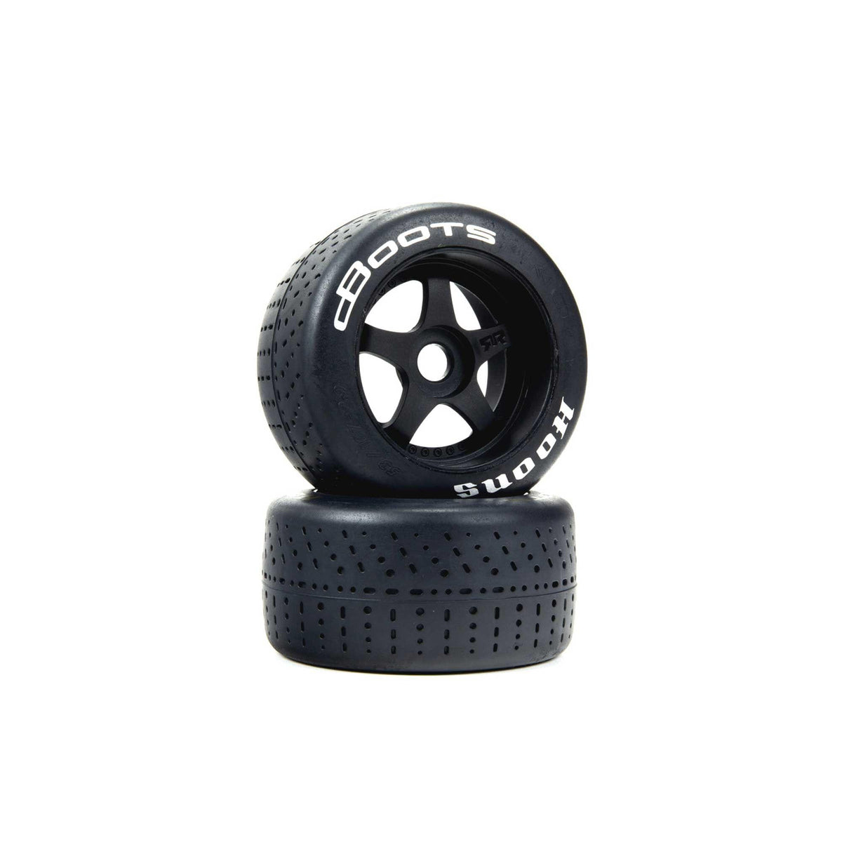 Pneus Arrma dBoots Hoons 42/100 2.9 argent 17 mm 5 branches - Breizh Modélisme.