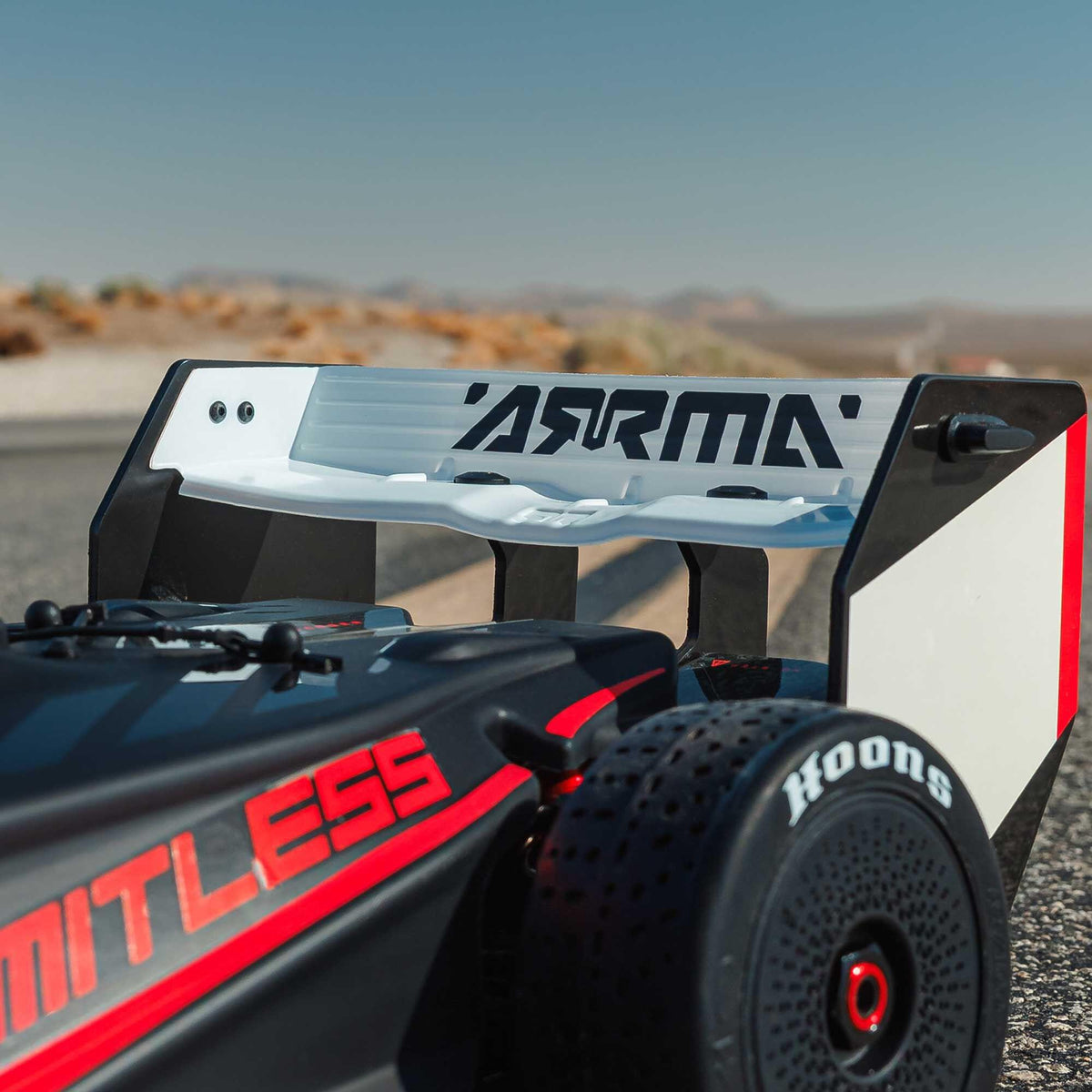 Voiture de vitesse RC Arrma Limitless 120 8S 4x4 1/7 brushless RTR rouge – ARA7816T1