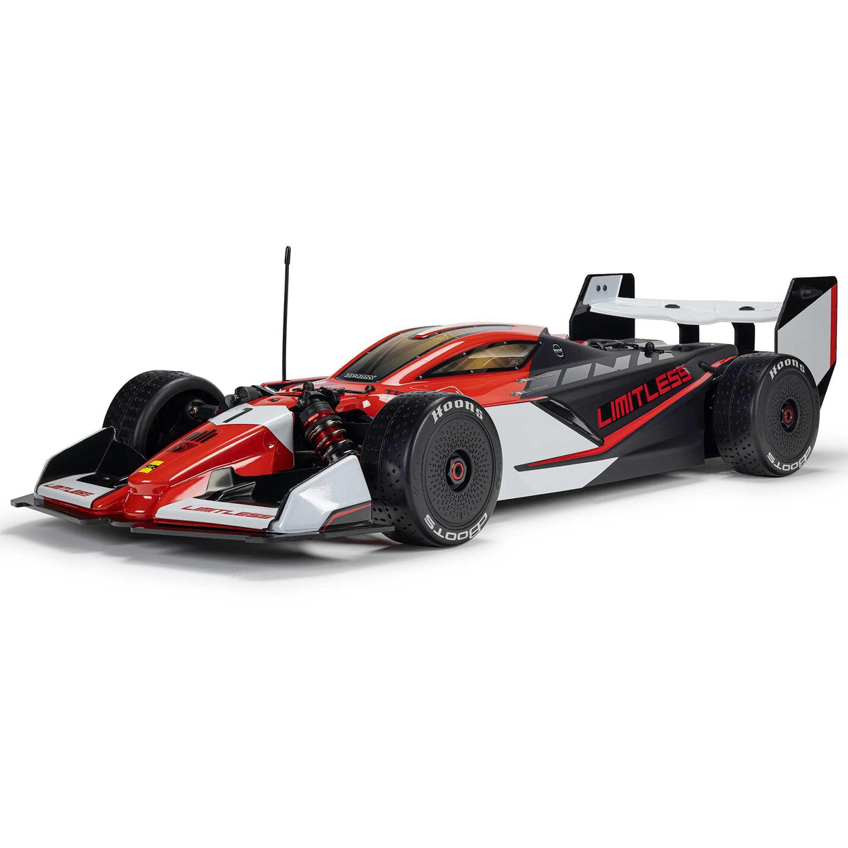 Voiture de vitesse RC Arrma Limitless 120 8S 4x4 1/7 brushless RTR rouge – ARA7816T1