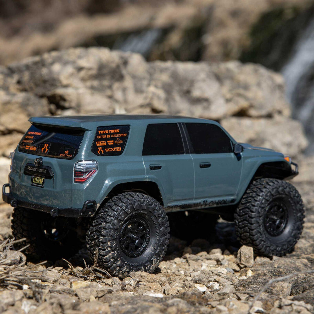 Crawler 1/24 SCX24 Toyota 4Runner 4X4 RTR, gris AXI-2035