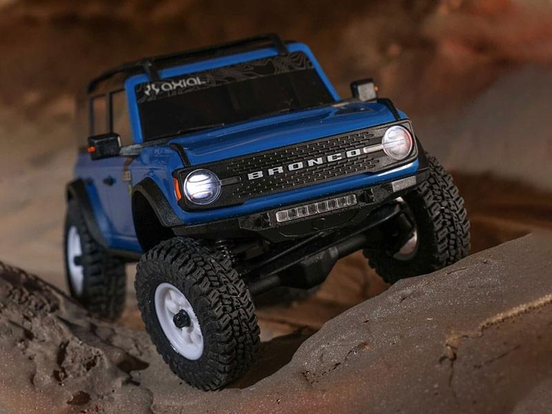 Crawler 1/30 Ford Bronco 4X4 RTR SCX30 bleu - AXI-2048T1