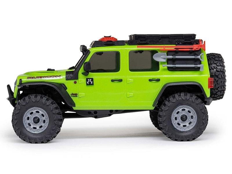 Crawler 1/30 Jeep Wrangler JLU 4X4 RTR SCX30 vert - AXI-2261T1