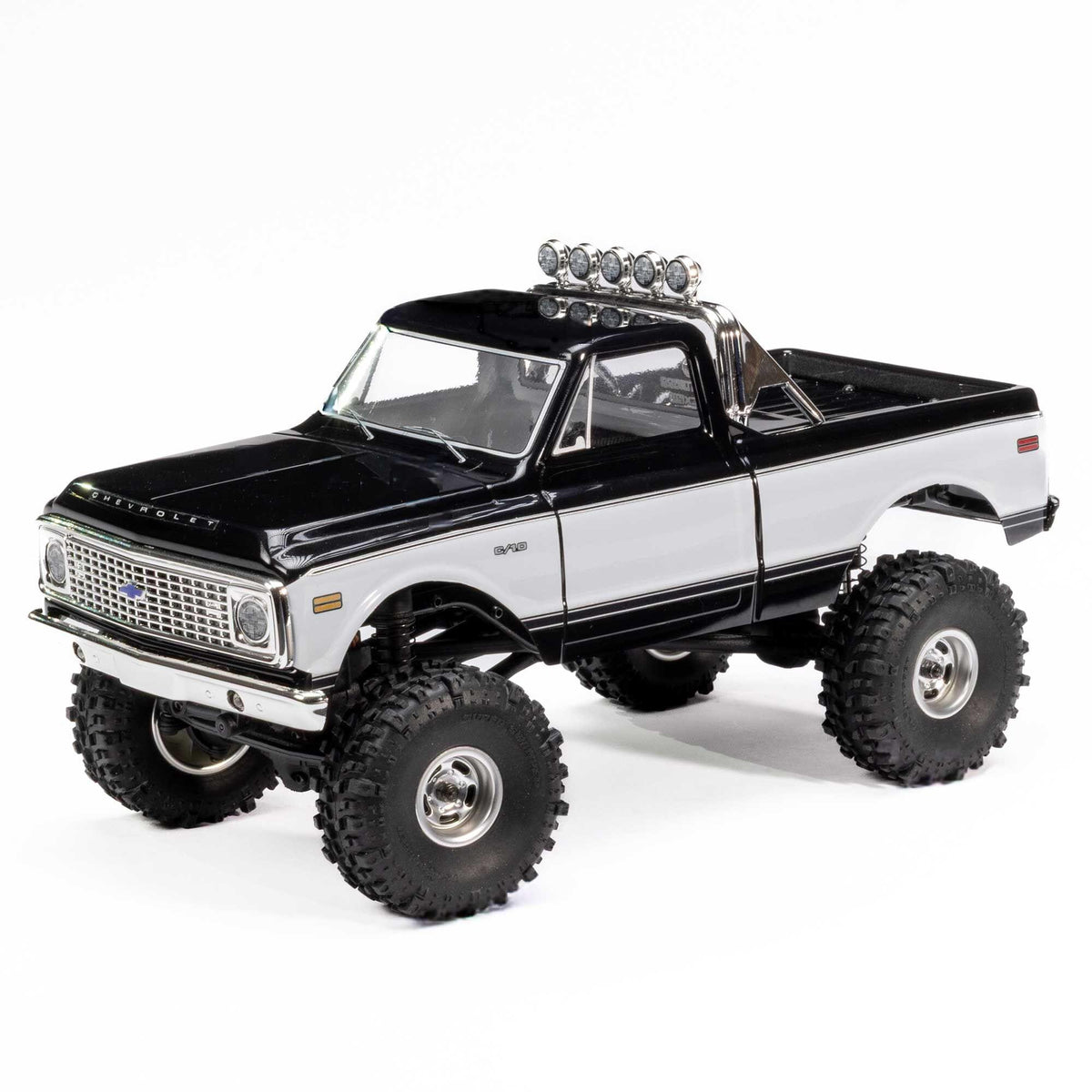 Crawler 1/24 SCX24 1967-1972 Chevrolet C10 4WD 4X4 RTR orange - Breizh Modélisme.