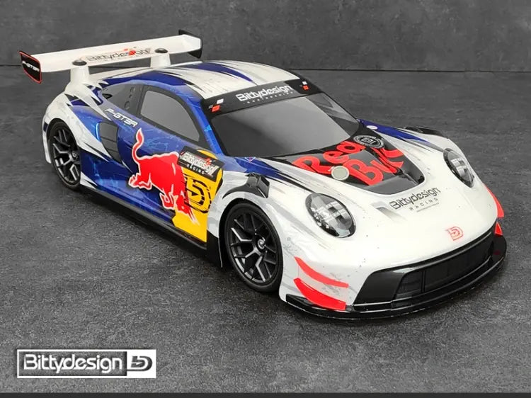 Carrosserie transparente P-GT3R 1/10 GT 190 mm - BDGT-190PGT3R - Breizh Modélisme.