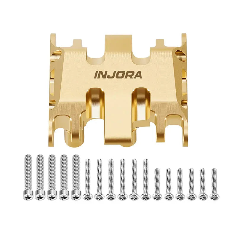 Plaque de protection en aluminium pour Axial SCX30 - AXSC-112BK - Breizh Modélisme.