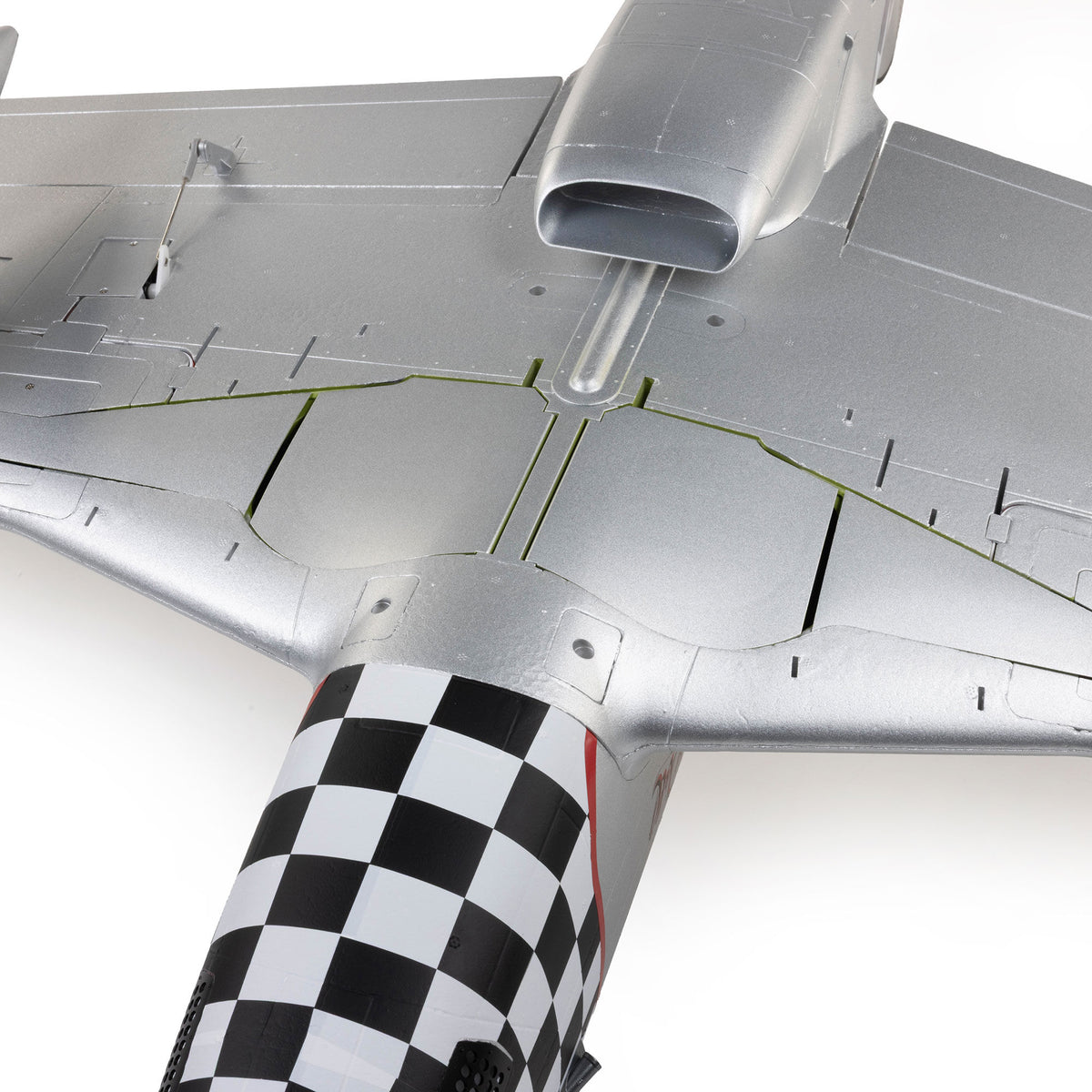 Avion E-flite P-51D Mustang 1,5 m PNP avec AS3X+ et SAFE Select EFL-3360 - Breizh Modélisme.