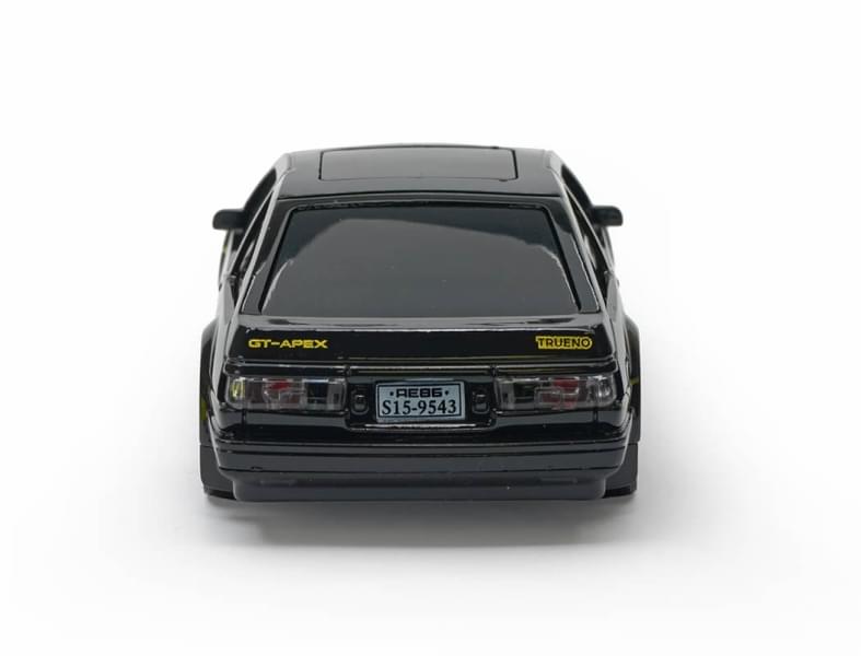 Voiture de drift E-ZEE RC 1/43 avec gyro noire - Breizh Modélisme.