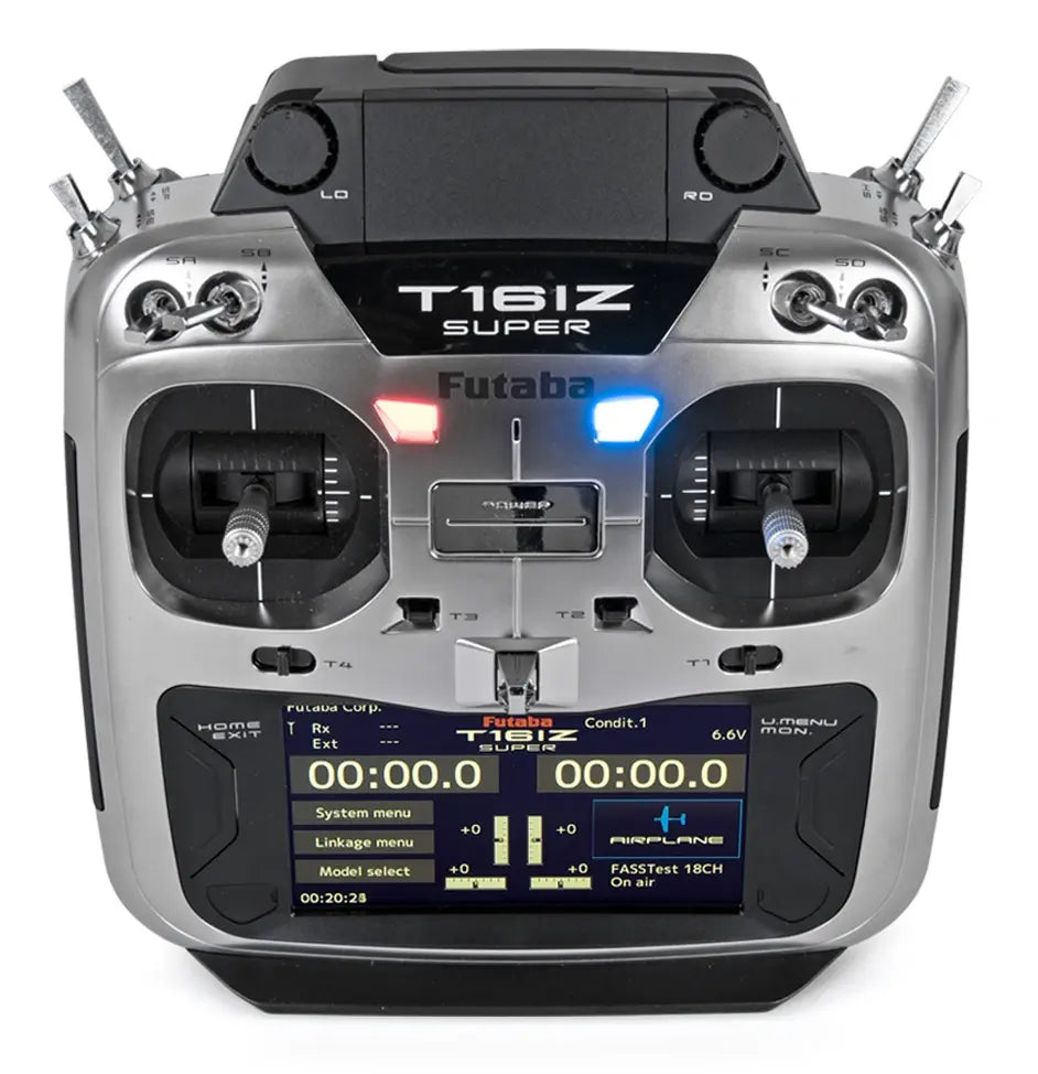 T16IZ-SUPER Mode radio 2 - TX uniquement, LiPo 2S, FASSTest, T-FHSS, S-FHSS - FP05003194-3 - Breizh Modélisme.