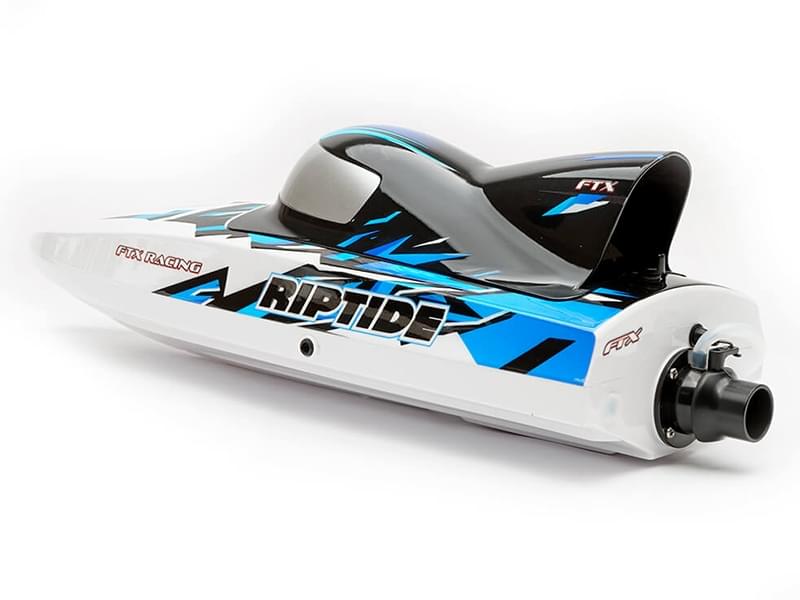 Bateau RC haute vitesse Riptide Turbojet Brushless 41cm bleu