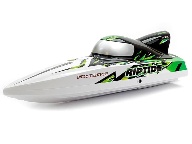 Bateau RC haute vitesse Riptide Turbojet Brushless 41cm vert
