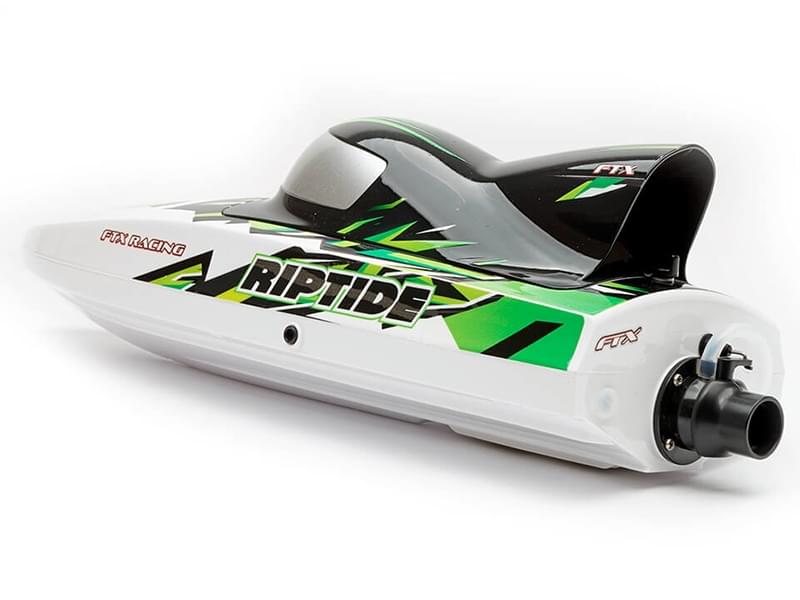 Bateau RC haute vitesse Riptide Turbojet Brushless 41cm vert