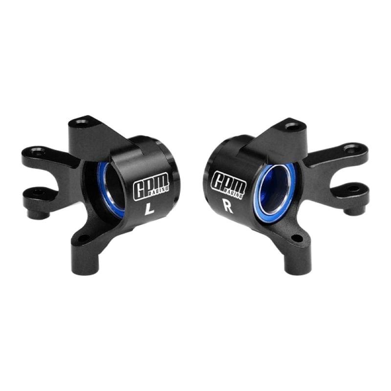 Levier de direction avant en aluminium noir GPM TRX MiniMaxx - GPMTXMM021BK - Breizh Modélisme.